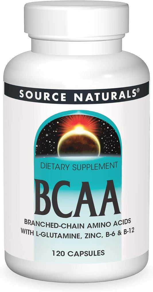 BCAA 120 Capsules by Source Naturals