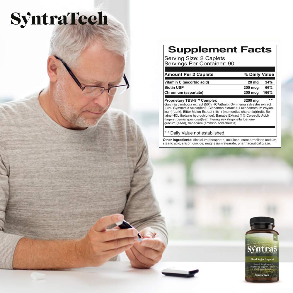 Syntratech Syntra5 Blood Sugar Support (2 bottles pack)