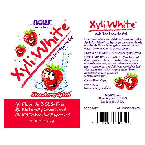 XyliWhite Kid's Toothpaste Gel Strawberry Splash 3.0 oz (85 g)