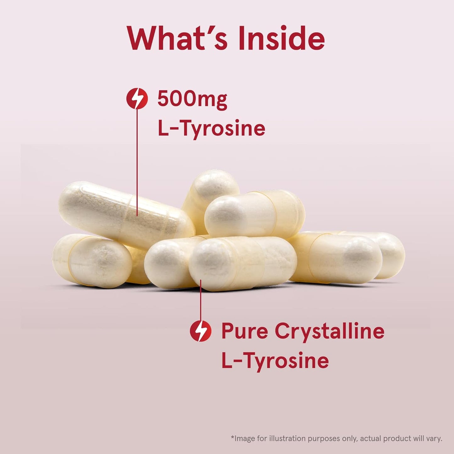 L-Tyrosine 500 mg 100 Capsules