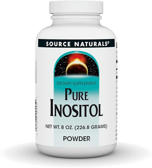 Pure Inositol Powder, 8 oz (226.8 g)  by Source Naturals