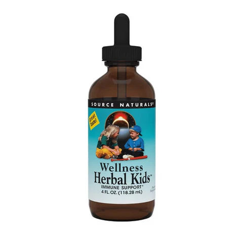 Wellness Herbal Kids™, 4 fl oz (118.28 ml) by Source Naturals