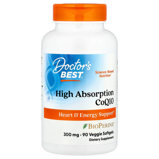 CoQ10 with BioPerine, 300 mg, 90 Veggie Softgels, by Doctor's Best