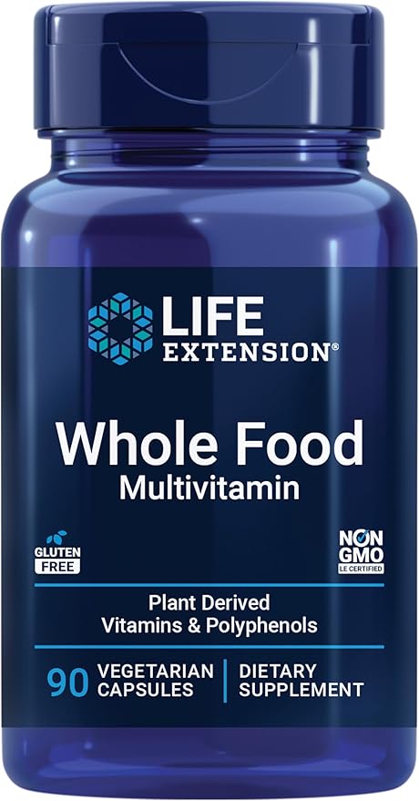 Whole Food Multivitamin, 90 Vegetarian Capsules by Life Extension