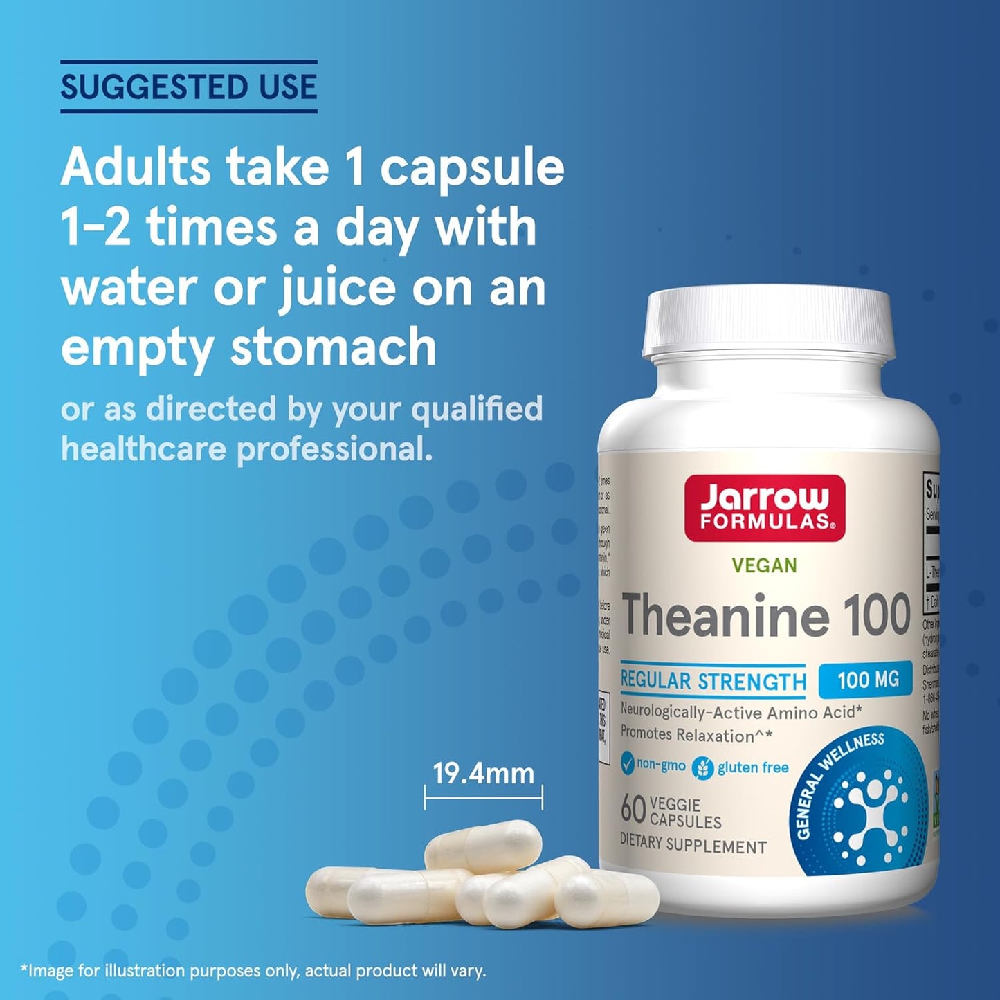 Theanine 100 mg 60 Veggie Caps