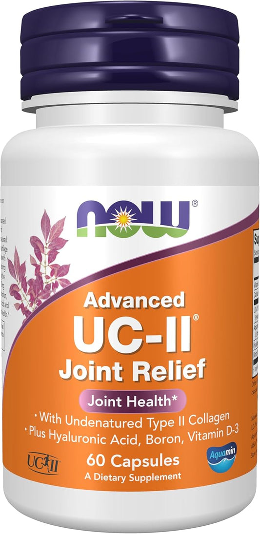 Advanced UC-II® Joint Relief 60 Veg Capsules by NOW