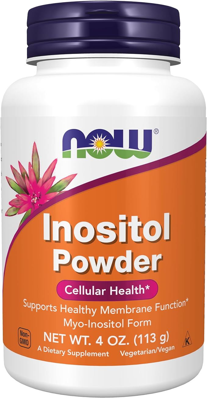 Inositol Powder, 4 oz (113 g) - 2 Pack by NOW