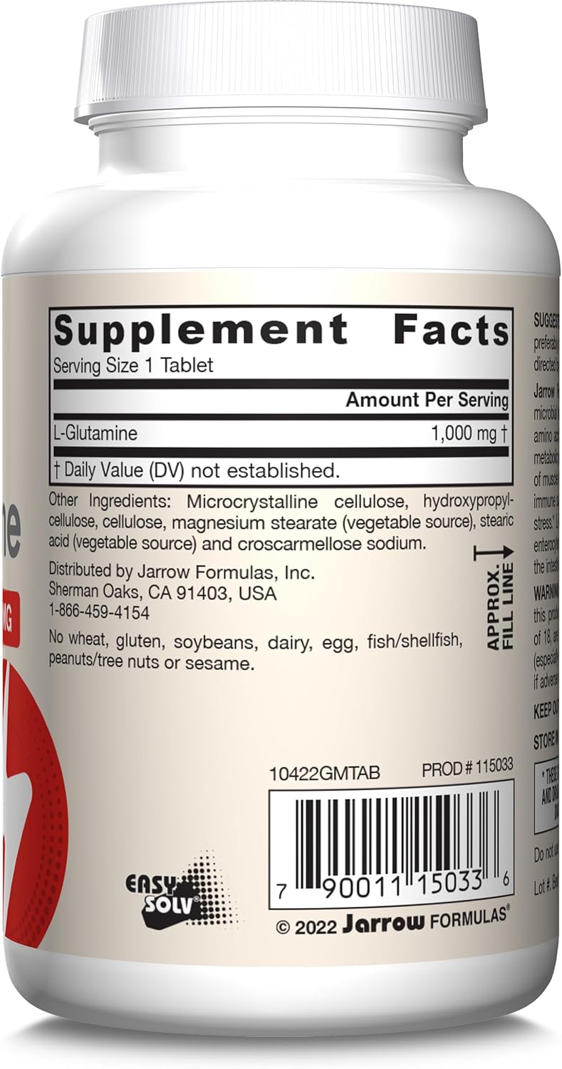 L-Glutamine 1000 mg 100 Tablets