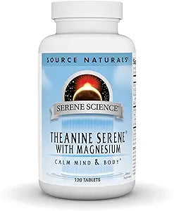 Theanine Serene with Magnesium 120 Tablets