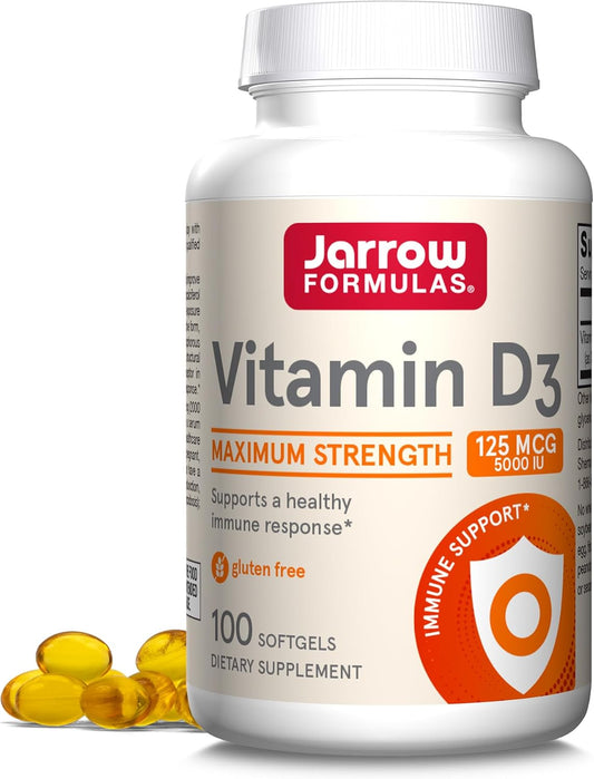 Vitamin D3 5000 IU 100 Softgels