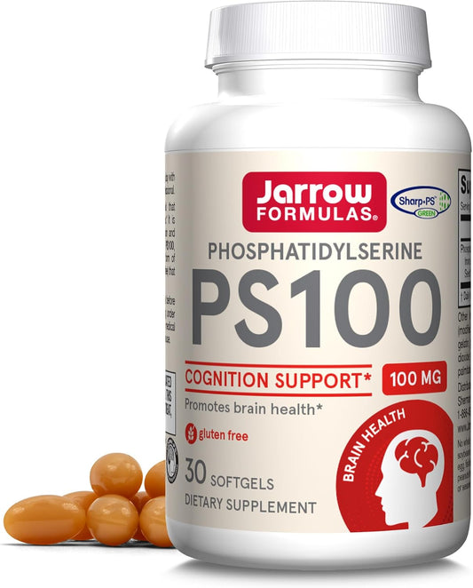 PS 100 Phosphatidylserine 100 mg 30 Softgels