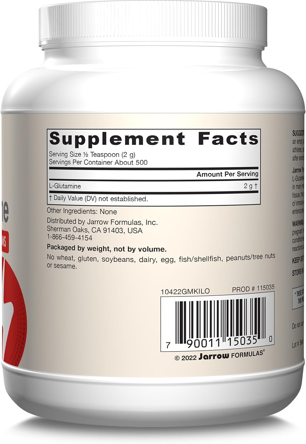 L-Glutamine 35.3 oz (1000 g)