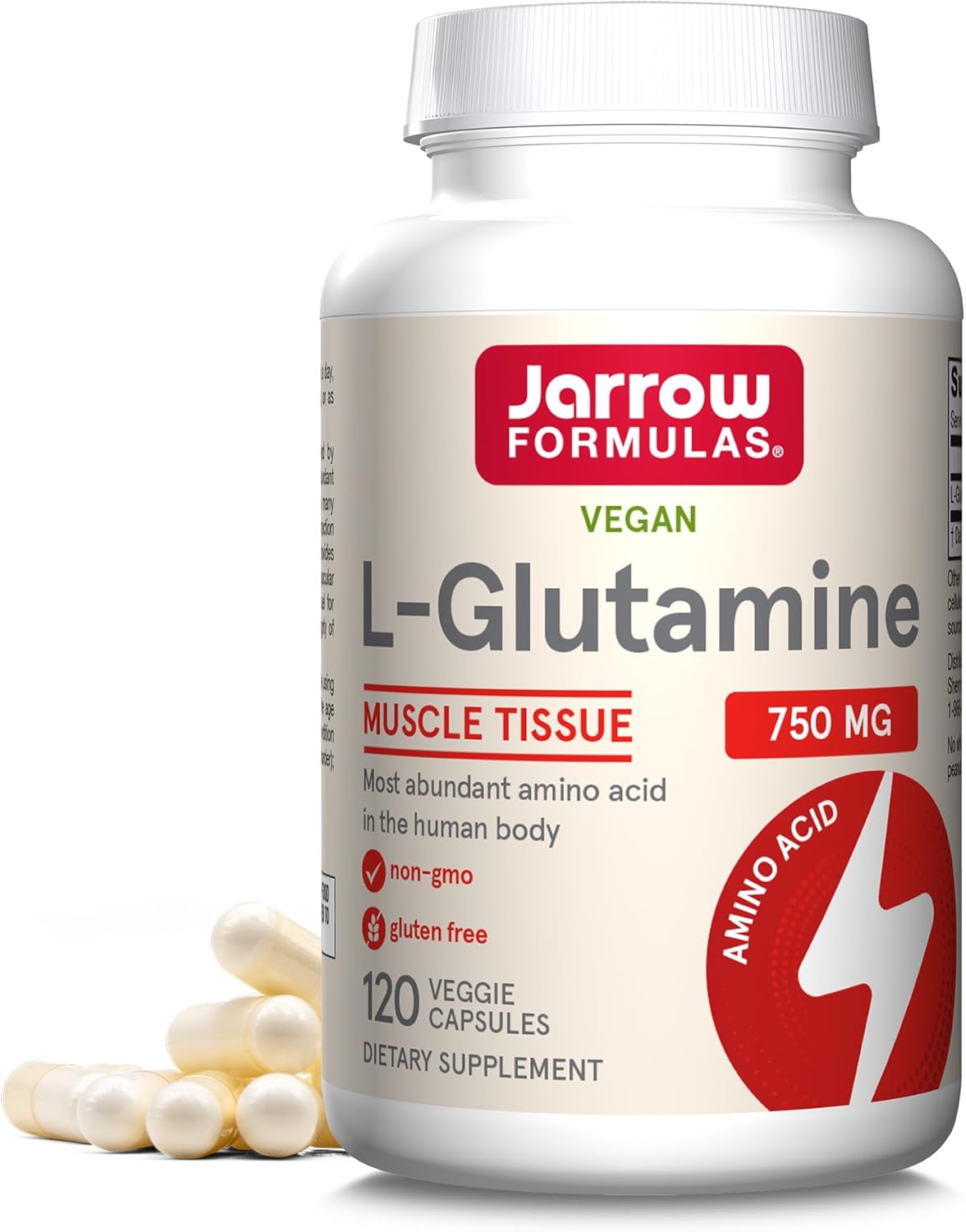 L-Glutamine 750 mg 120 Capsules