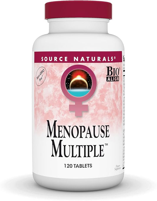 Menopause Multiple, 120 Tablets by Source Naturals