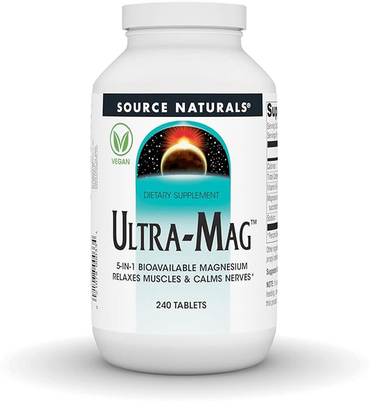 Ultra-Mag™, 240 Tablets by Source Naturals