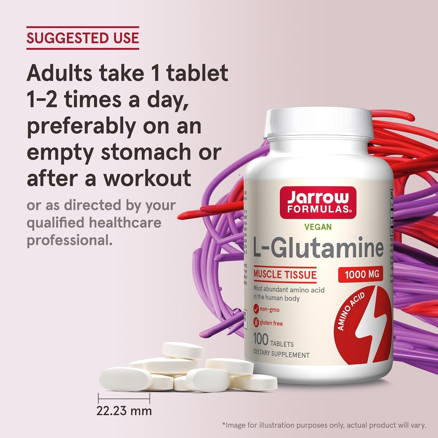 L-Glutamine 1000 mg 100 Tablets