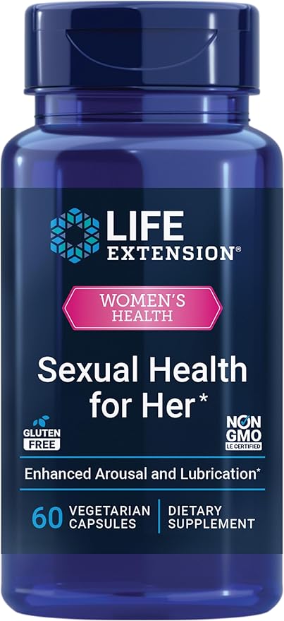 Women's Health, Sexual Health for Her, 60 Vegetarian Capsules by Life Extension