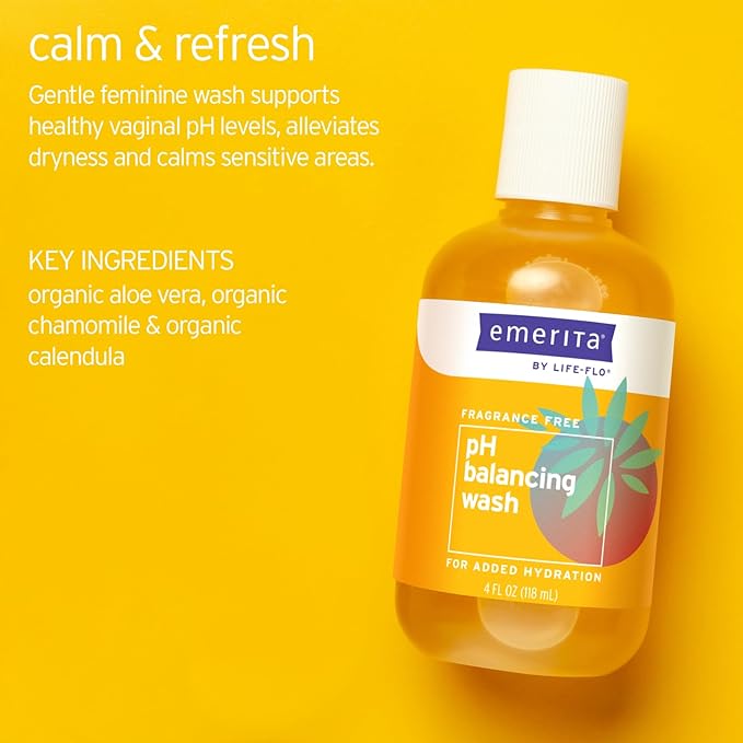 Feminine Wash 4 fl oz (118 ml) by Emerita