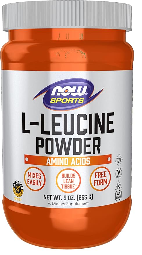L-Leucine Powder, 9 oz (255 g) by NOW