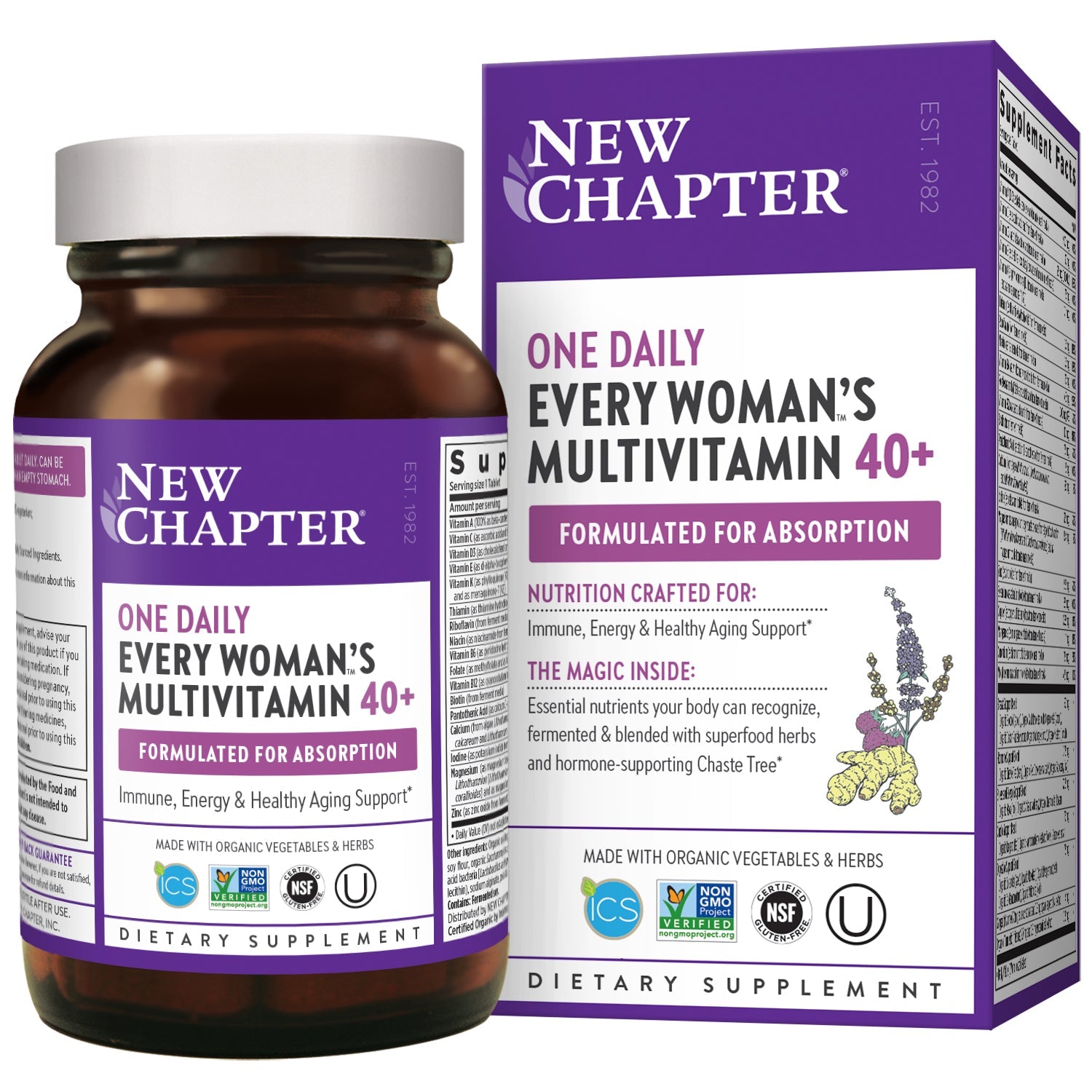 Every Woman's One Daily Multi 40+ 96 Tablets by New Chapter best price