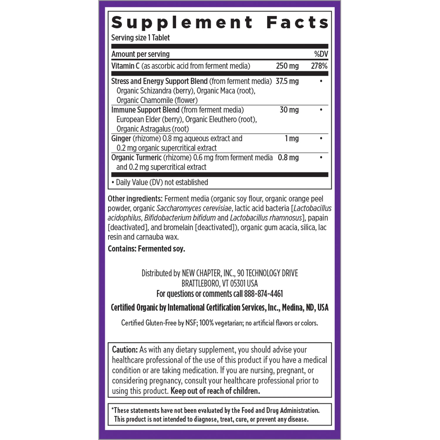 Activated C Food Complex 180 Tablets by New Chapter best price