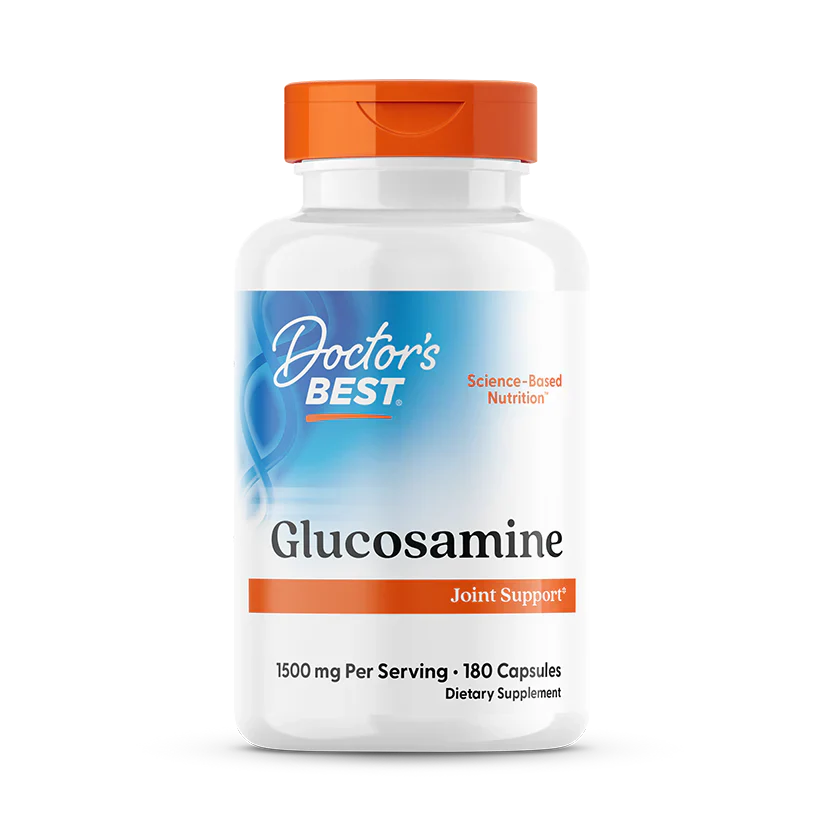 Doctor's Best Glucosamine, 1500 mg Per Serving, 180 Capsules
