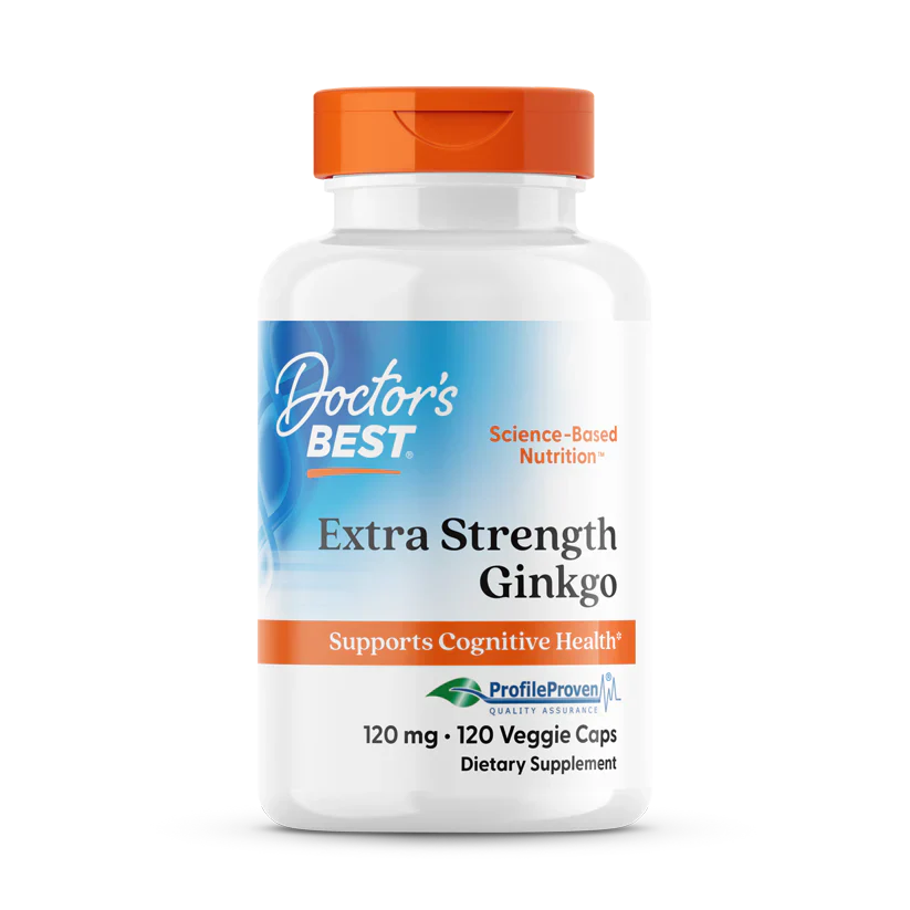 Extra Strength Ginkgo 120 mg 120 Veggie Caps