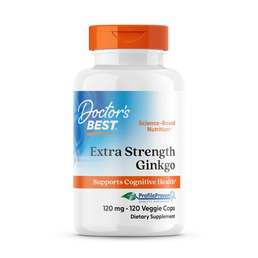 Extra Strength Ginkgo 120 mg 120 Veggie Caps