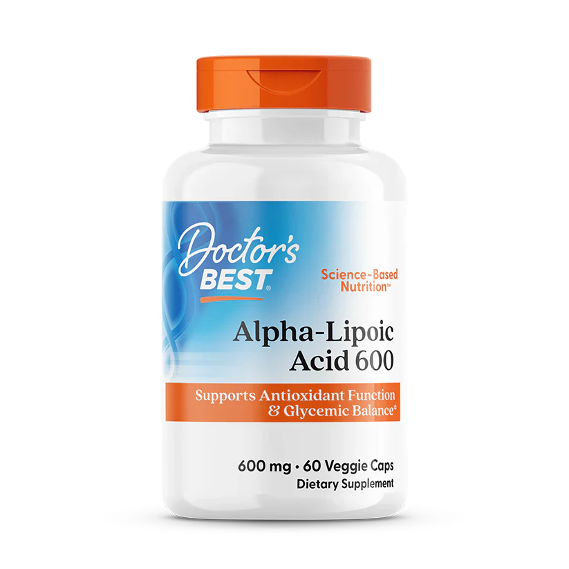 Alpha-Lipoic Acid 600 mg 60 Veggie Caps