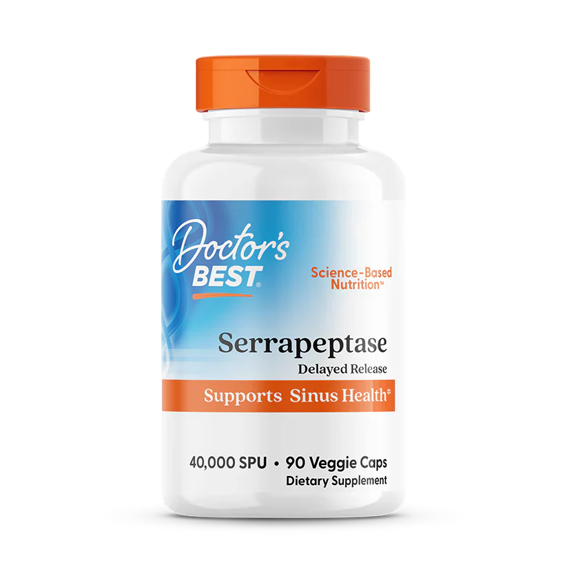 Serrapeptase, 40,000 SPU, 90 Veggie Caps