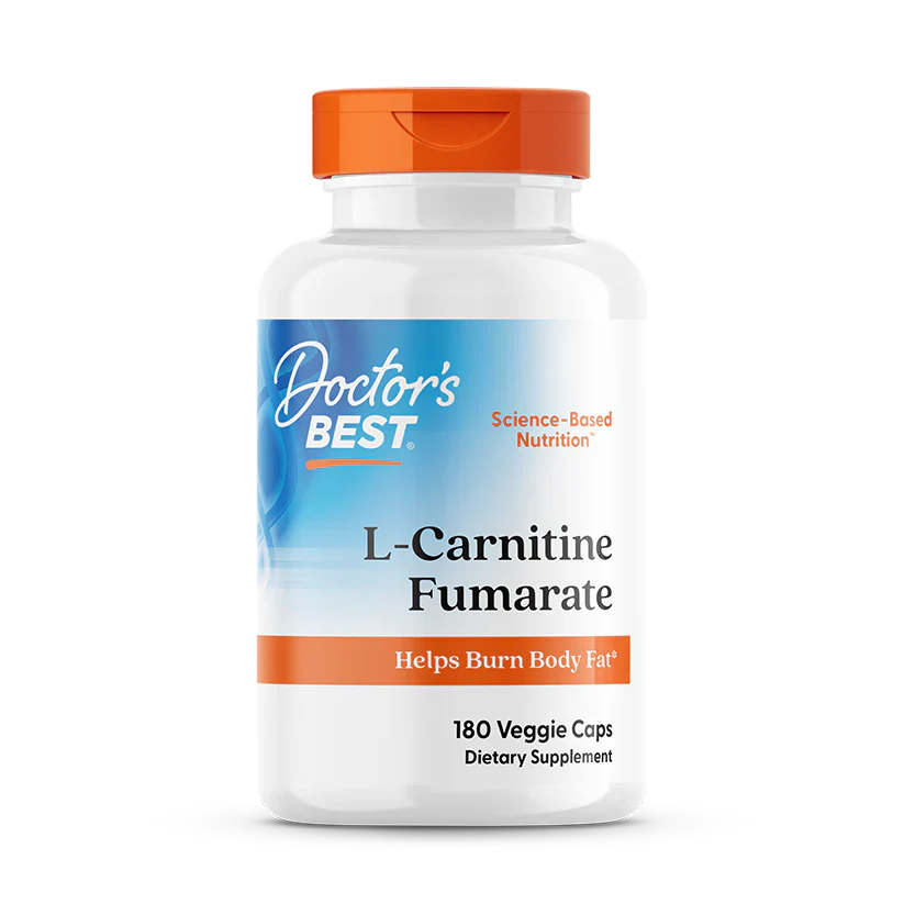 L-Carnitine Fumarate with Biosint Carnitines, 500 mg, 180 Veggie Caps