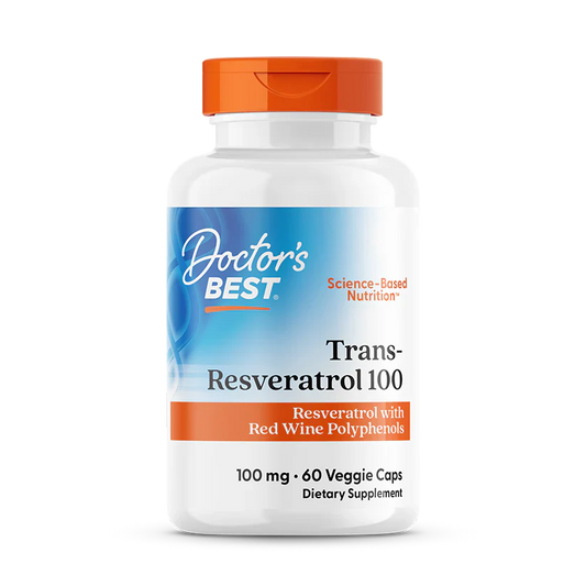 Trans-Resveratrol 100 mg 60 Veggie Caps