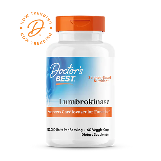 Lumbrokinase, 720,000 Units Per Serving, 60 Veggie Caps