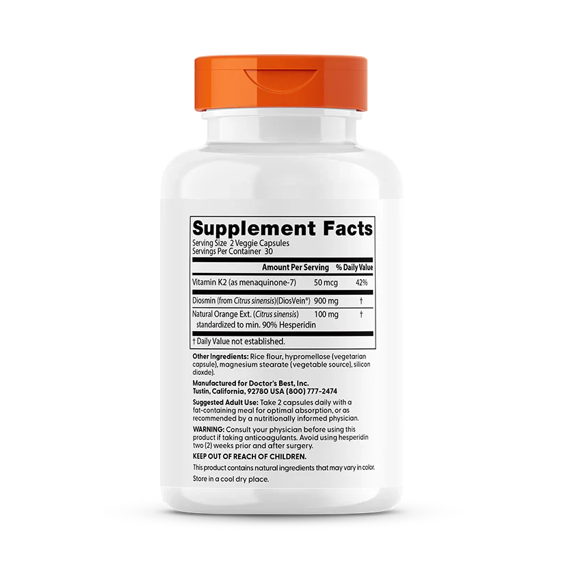 Vein Support 60 Veggie Caps