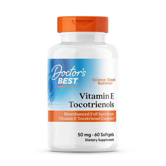 Doctor's Best, Tocotrienols with EVNol SupraBio, 50 mg, 60 Softgels