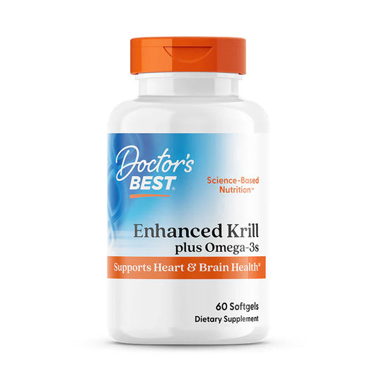 Enhanced Krill Plus Omega 3s 60 Softgels