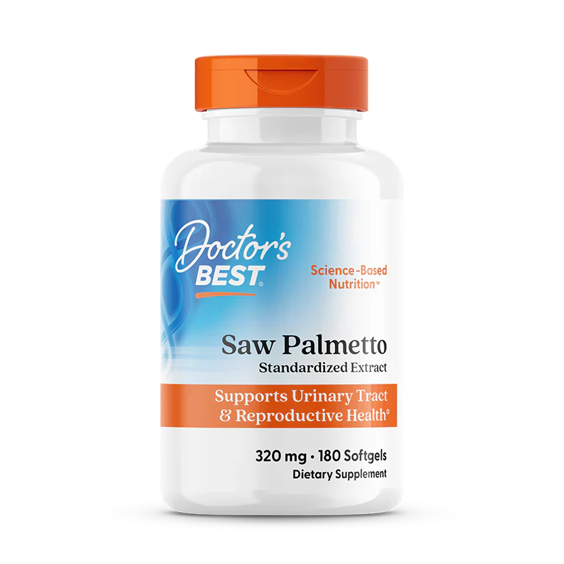 Best Saw Palmetto Standardized Extract 320 mg 180 Softgels
