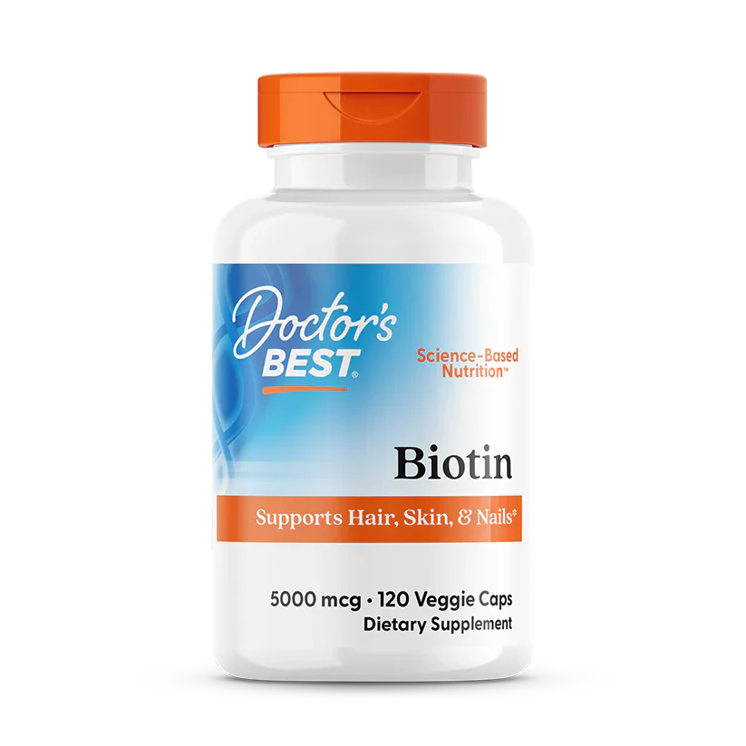 Biotin 5000 mcg 120 Veggie Caps