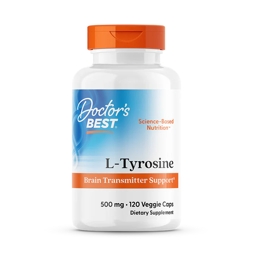 Best L-Tyrosine 500 mg 120 Veggie Caps