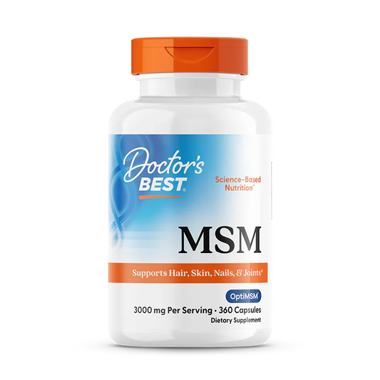 MSM with OptiMSM, 3,000 mg Per Serving, 360 Capsules