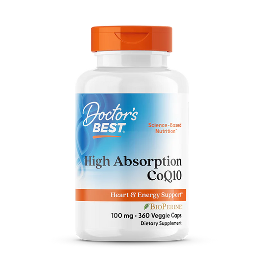 High Absorption CoQ10 100 mg 360 Veggie Caps