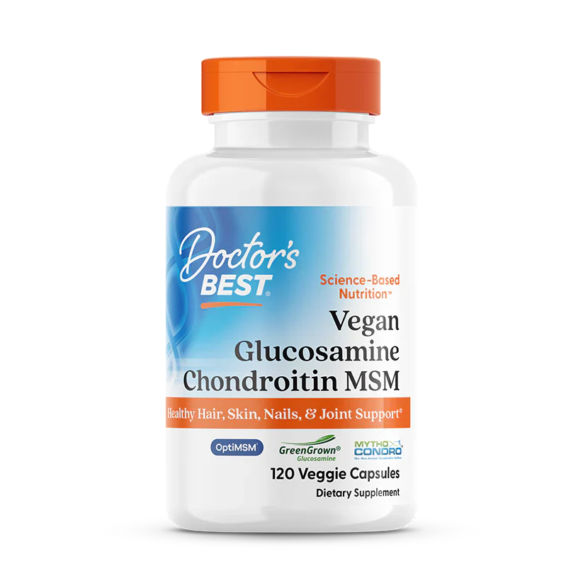 Vegan Glucosamine Chondroitin MSM 120 Veggie Caps