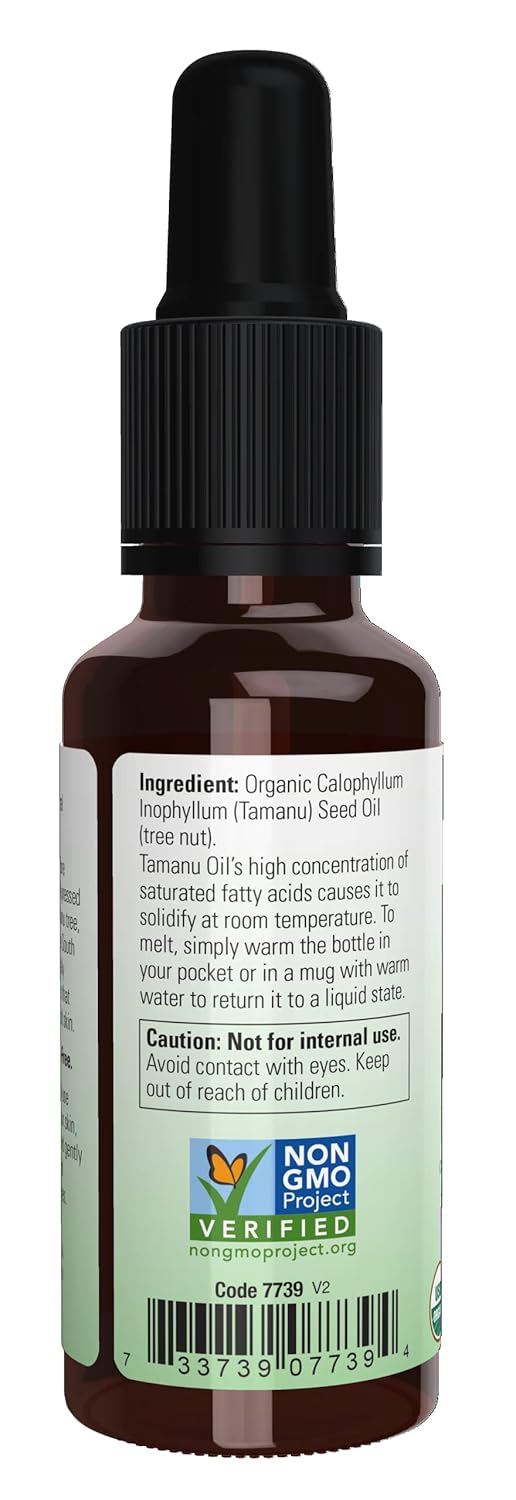 Organic Tamanu Oil 1 fl. oz. (30 ml) by NOW