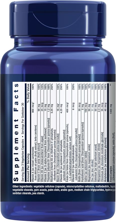 Whole Food Multivitamin, 90 Vegetarian Capsules by Life Extension