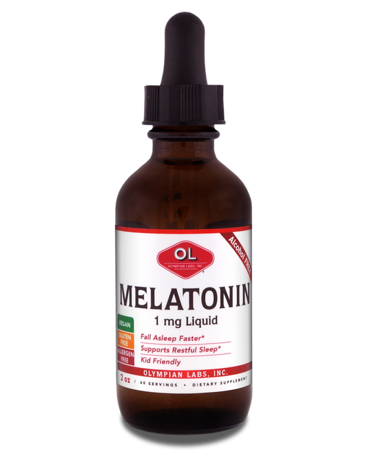 Melatonin 1 mg, Liquid by Olympian Labs