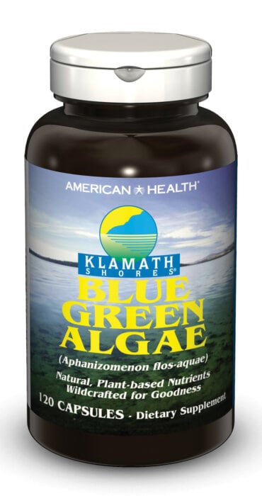 Klamath Shores Blue Green Algae 500 mg 120 Capsules