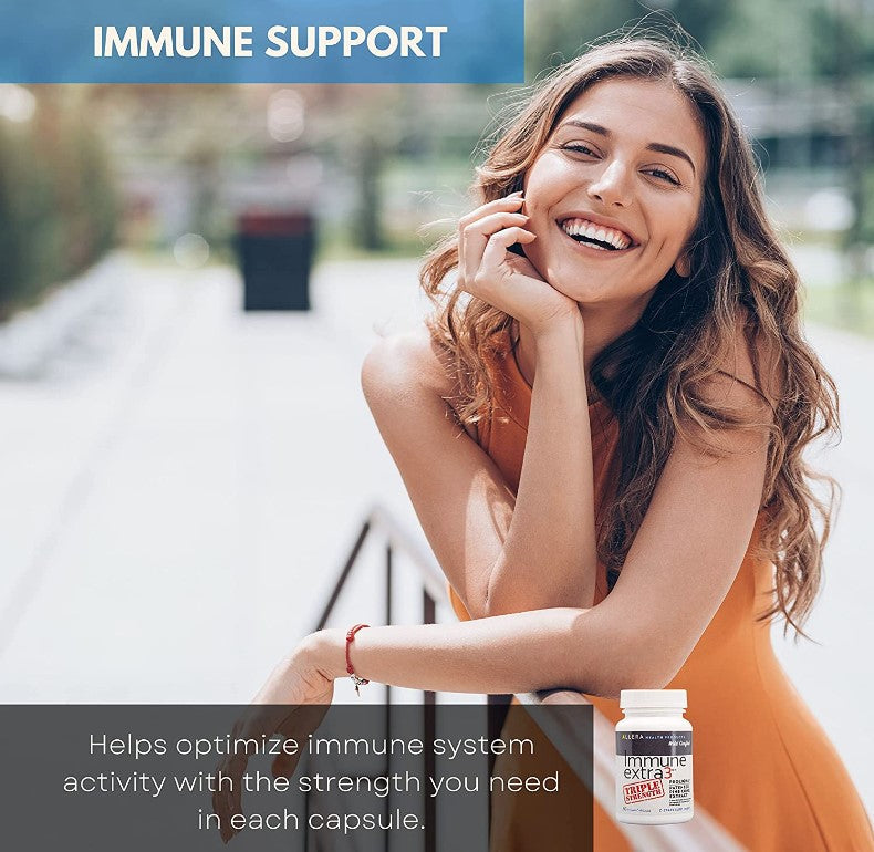 Immune Extra 3, 48 mg, 60 Vegan Capsules, by Allera