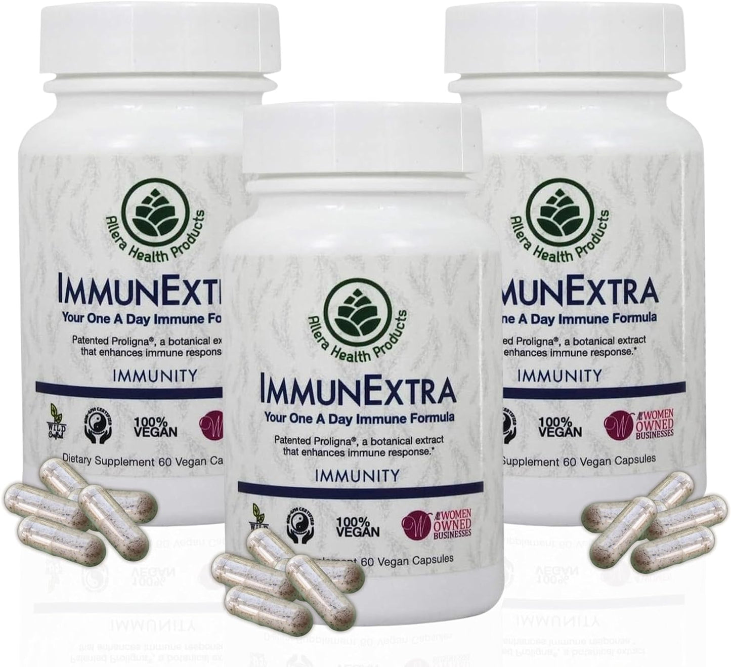 Immune Extra 60 Vegetarian Caps by Allera - 3 pack
