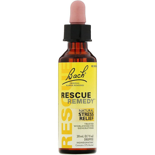 Rescue Remedy 20 ml (0.7 oz) by Bach Flower Essences best price