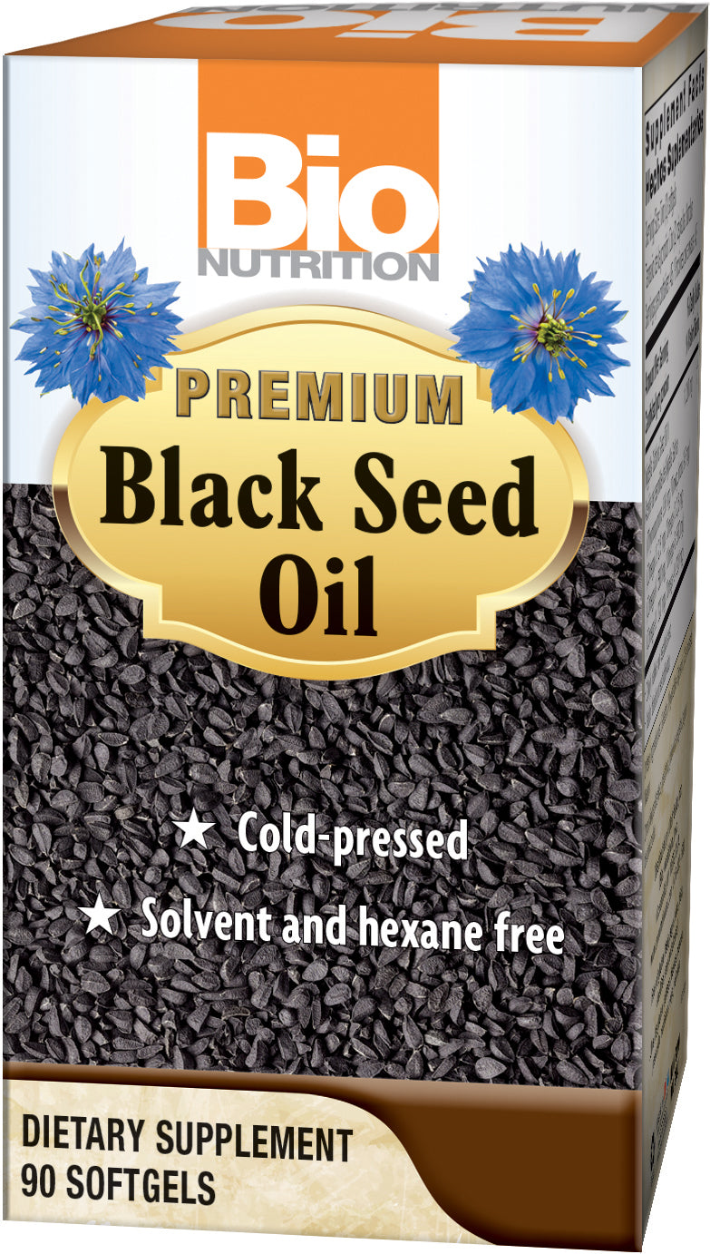 Premium Black Seed Oil 1,000 mg 90 Softgels by Bio Nutrition best price